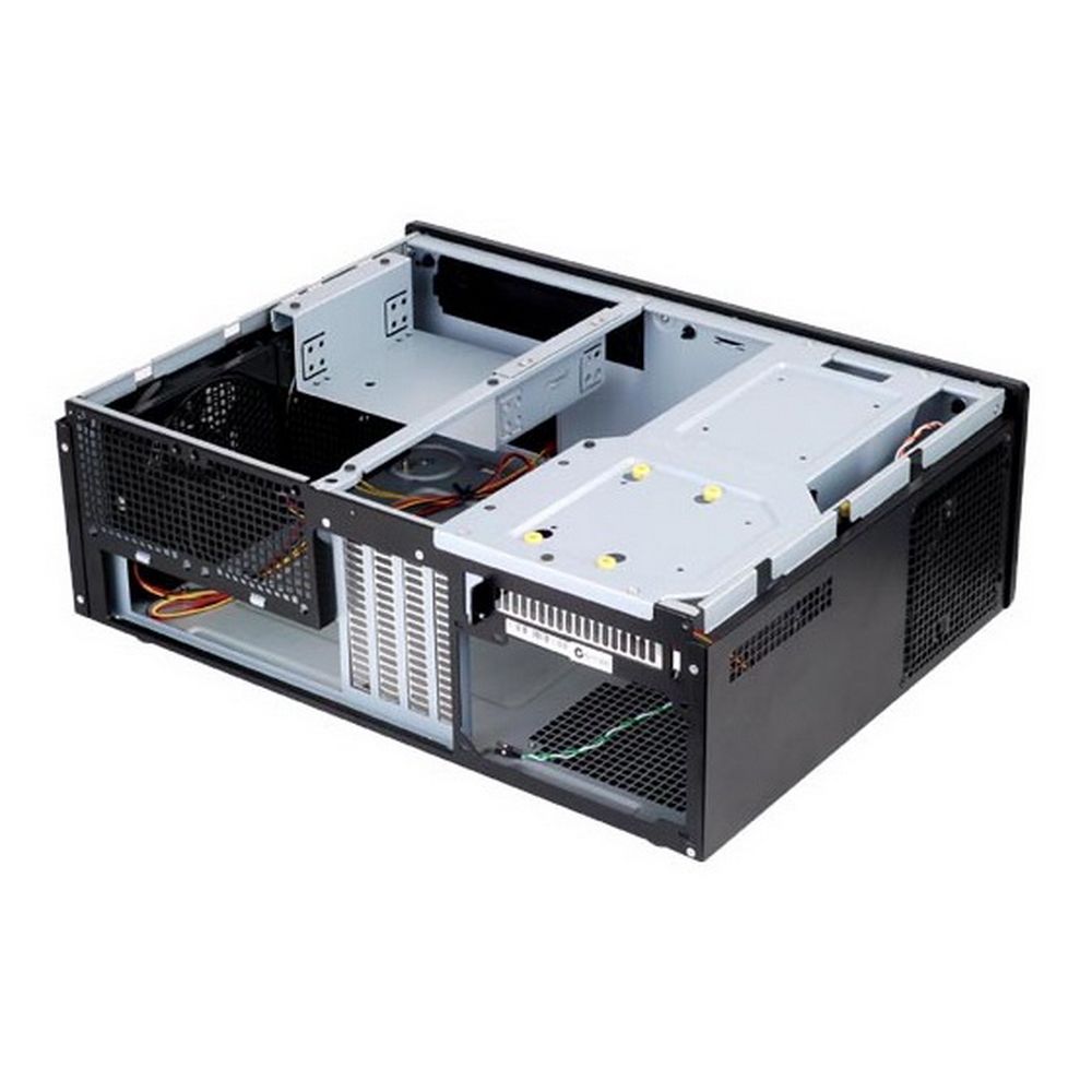 Корпус Silverstone SST-GD05B-USB3.0 USB 3.0 Grandia HTPC Micro ATX Computer Case, Silent High Airflow Performance, black