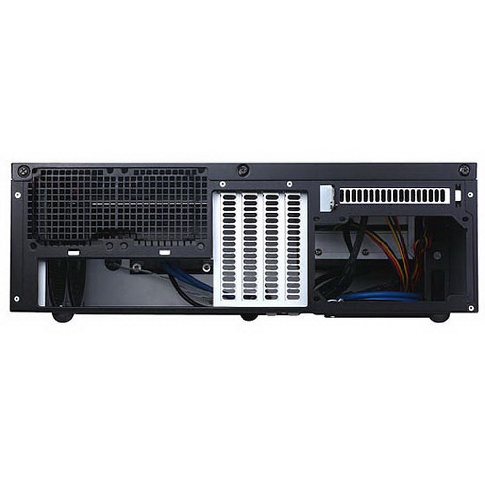 Корпус Silverstone SST-GD06B Grandia HTPC Micro ATX Computer Case, Silent High Airflow Performance, 2x 3.5 Inch Hot Swap Drive Bay, lockable, black