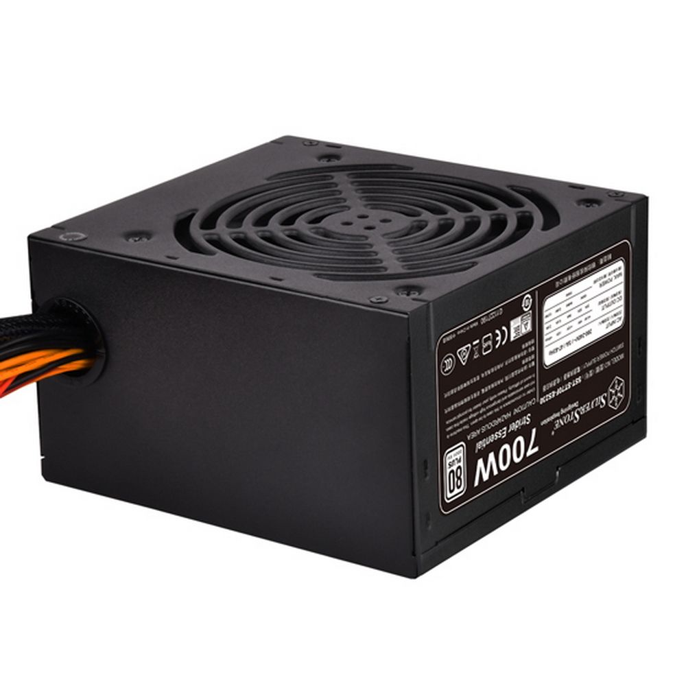 Блок питания Silverstone SST-ST70F-ES230 Strider Essential Series, 700W 80 Plus 230V EU ATX PC Power Supply, Low Noise 120mm, RTL {8}