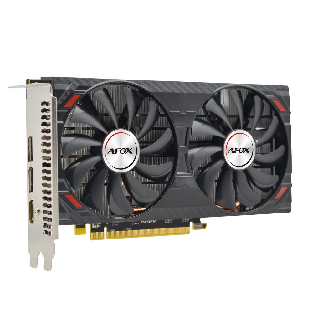Видеокарта Afox RX5500XT ATX Dual Fan 8GB GDDR6 128bit HDMI 3xDP (784085) RTL {20}