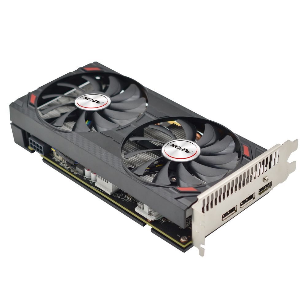 Видеокарта Afox RX5500XT ATX Dual Fan 8GB GDDR6 128bit HDMI 3xDP (784085) RTL {20}