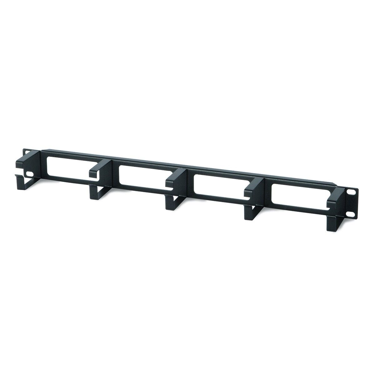 Органайзер Hyperline Hyperline CM-1U-ML Кабельный организатор 1U с металлическими кольцами, 19»