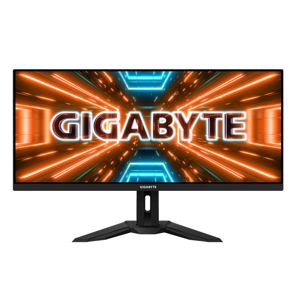 Монитор Gigabyte 34" M34WQ-EK Black (IPS, 3440x1440, HDMI+HDMI+DP, 1 ms, 178°/178°, 400 cd/m, 1000:1, 2xUSB3.0, USB Type-C, 144Hz, MM) (20VM0-M34WQBT-1EKR) (814618)