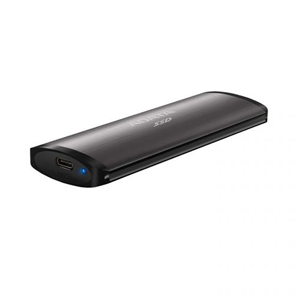 Твердотельный накопитель SSD ADATA SE760 Titan-Gray External ASE760-2TU32G2-CTI 2TB 1.8" USB 3.2 Gen 2 Type-C, USB 3.2 Type-C to C cable,USB 3.2 Type-C to A cable, Quick Start Guide, RTL (773629)