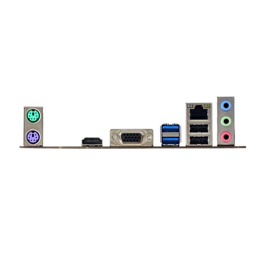 Материнская плата BIOSTAR H81MHV3 2.0/3.0, Socket 1150, Intel H81, 2xDDR3-1600, D-SUB+HDMI, 1xPCI-Ex16, 1xPCI-Ex1, 2xSATA3, 2xSATA2, 6 Ch Audio, GLan, (2+0)xUSB3.0, (2+4)xUSB2.0, 2xPS/2, mATX, RTL {20}
