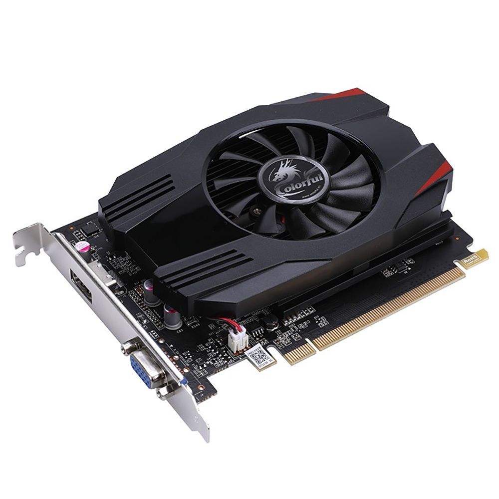 Видеокарта Colorful GT1030 V 4GB GDDR4 64bit VGA HDMI 1FAN Mini-ITX {20} (596127)
