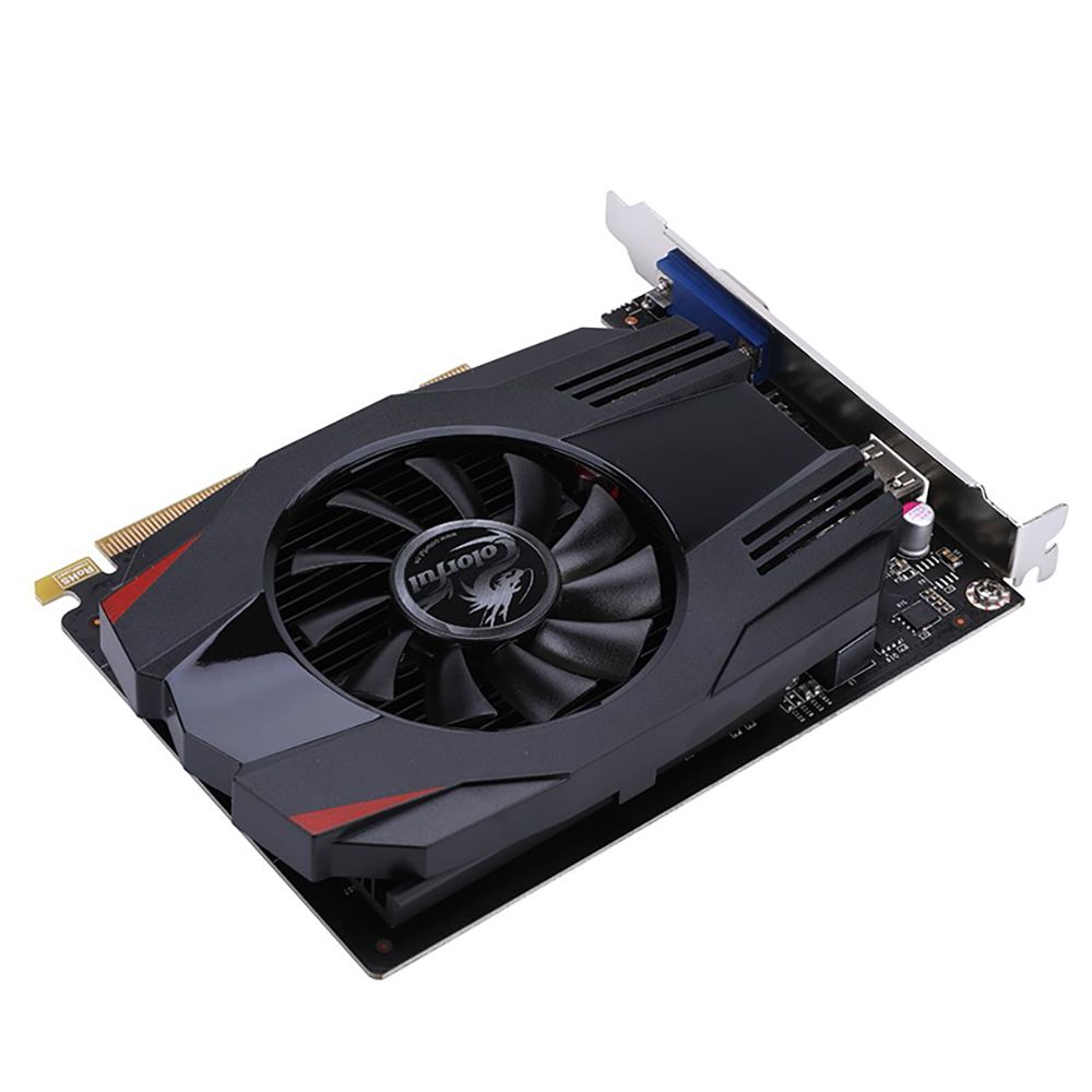 Видеокарта Colorful GT1030 V 4GB GDDR4 64bit VGA HDMI 1FAN Mini-ITX {20} (596127)