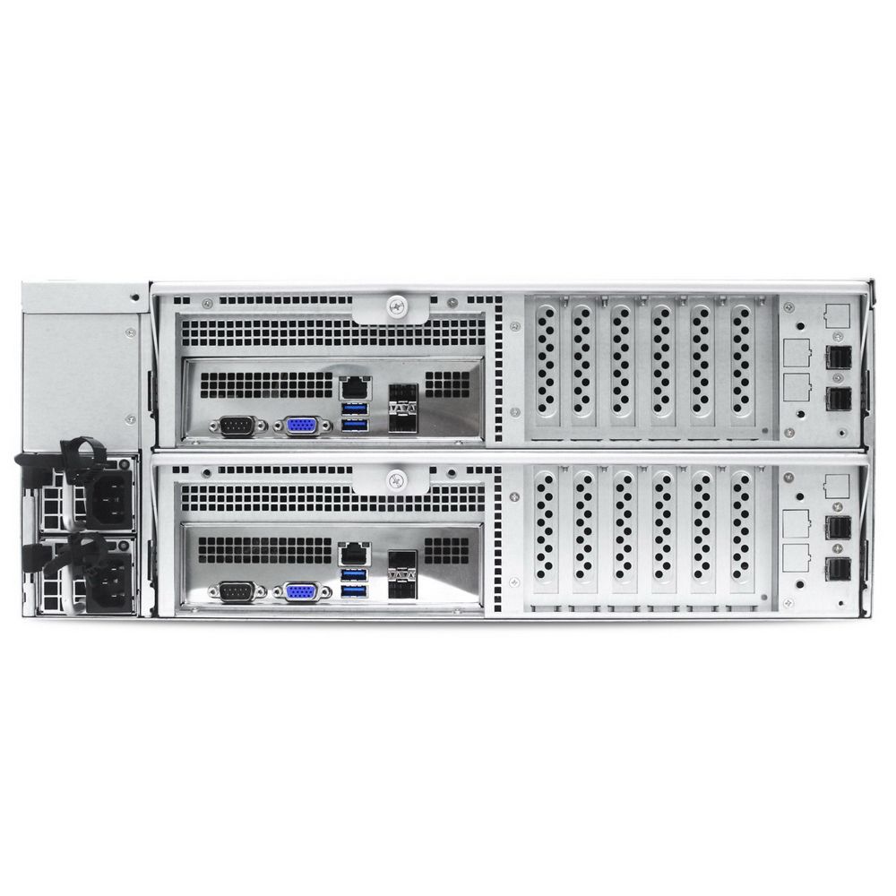 Платформа системного блока AIC HA401-VG_XP1-A401VG01 A401VG01 4U 24-bay storage server, 24x SATA/SAS hotswap 3.5"/2.5" universal bay, 2x canister, 4x 9mm 2.5" nternal bay, 12G expander board with 2x SFF-8643, 2xSFF-8644, 1300W 1+1 redundant power supply, 4x 6056 fans,2U heatsink