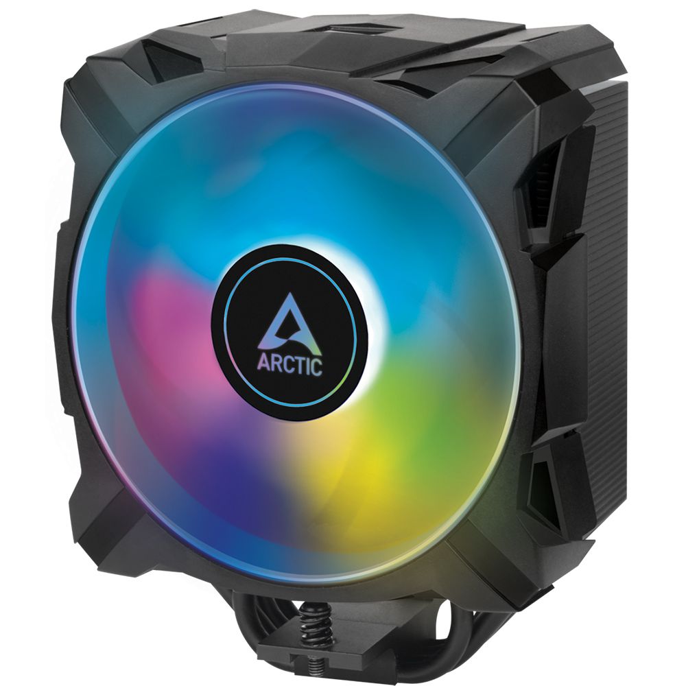 Вентилятор Arctic Cooling Вентилятор для процессора Arctic Freezer i35 ARGB Retail ACFRE00104A RTL {16} (703444) (Height 158.5mm, 6mm x 4pcs, 200 - 1700RPM, 4-pin PWM, Al, 12 A-RGB LEDs 4-Pin - 5v, Screw, Intel LGA1700/1200/115x) (703444)