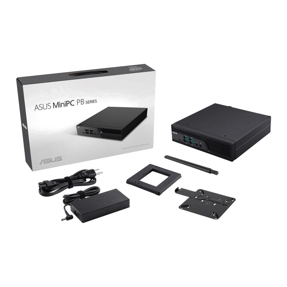 Платформа системного блока с ЦПУ ASUS PB62-BB7029MD i7-11700/B560/2xDDR4 SODIMM/1x2,5" SATA/1xM.2 PCIe x4/UHD 750/i219V 1Gb RJ45/4xUSB 3.2 Gen2 Type-A (1 w/QC)/1xUSB 3.2 Gen1 Type-C/ 1x USB3.2 Gen1 Type-A/ 2x USB2.0/ 2xAudio Jacks/3xDP 1.2/Intel WI-FI 6 (2*2)+BT 5.0/VESA/Kensington lock