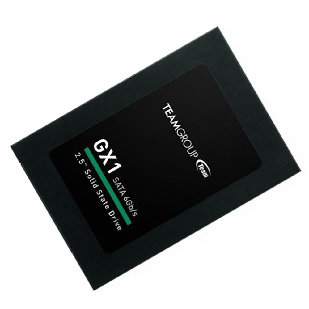 Твердотельный накопитель SSD TEAM GROUP GX1 T253X1120G0C101 120GB 2.5" Client SATA 6Gb/s, 500/320, MTBF 1M, 3D NAND, 100TBW, 0,76DWPD, RTL (645264)
