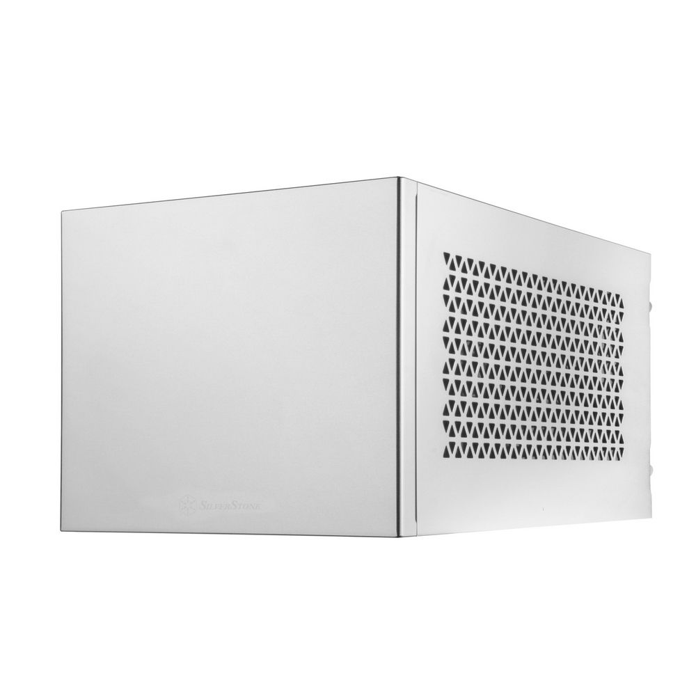 Корпус Silverstone SST-SG15S Mini-ITX корпус-куб с алюминиевой передней панелью silver (811239)