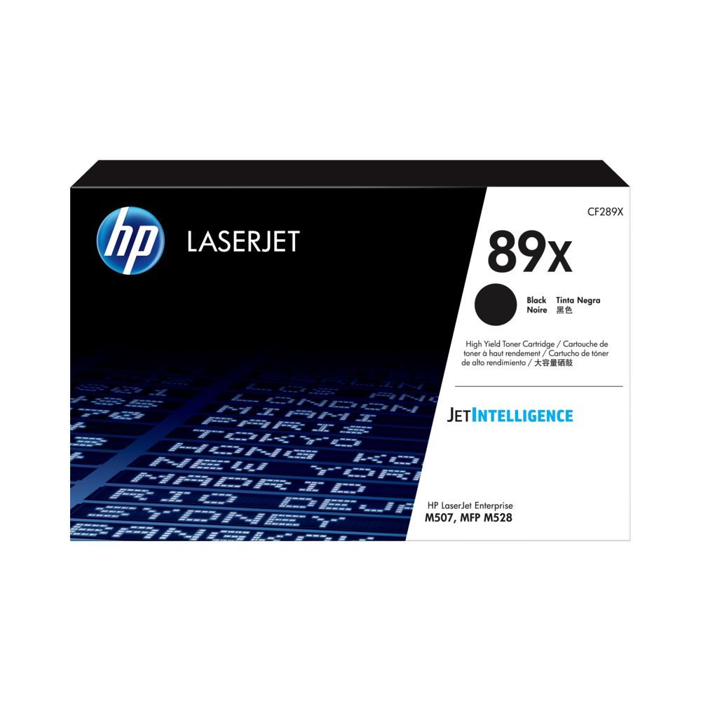 Картридж HP 89X лазерный повышенной ёмкости (10000 стр) (046634) CF289X