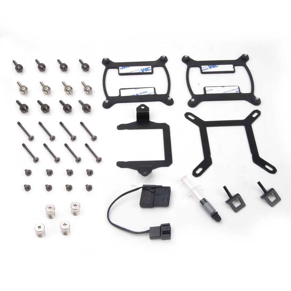 Жидкостная система охлаждения Silverstone SST-PF240-ARGB-V2 CO-CO122-PF240-ARGB-V2-AIO LCS-12025x2-24028-LGA1700 (814766) {6}