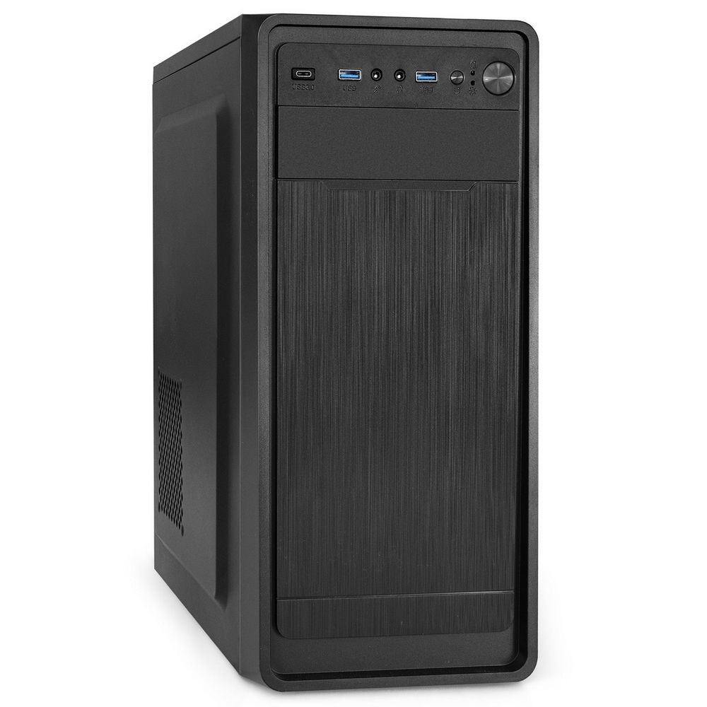 Корпус Exegate Miditower XP-332UC-XP500 (ATX, XP500 12см, 2*USB3.0+1*TypeC, аудио) (125292)
