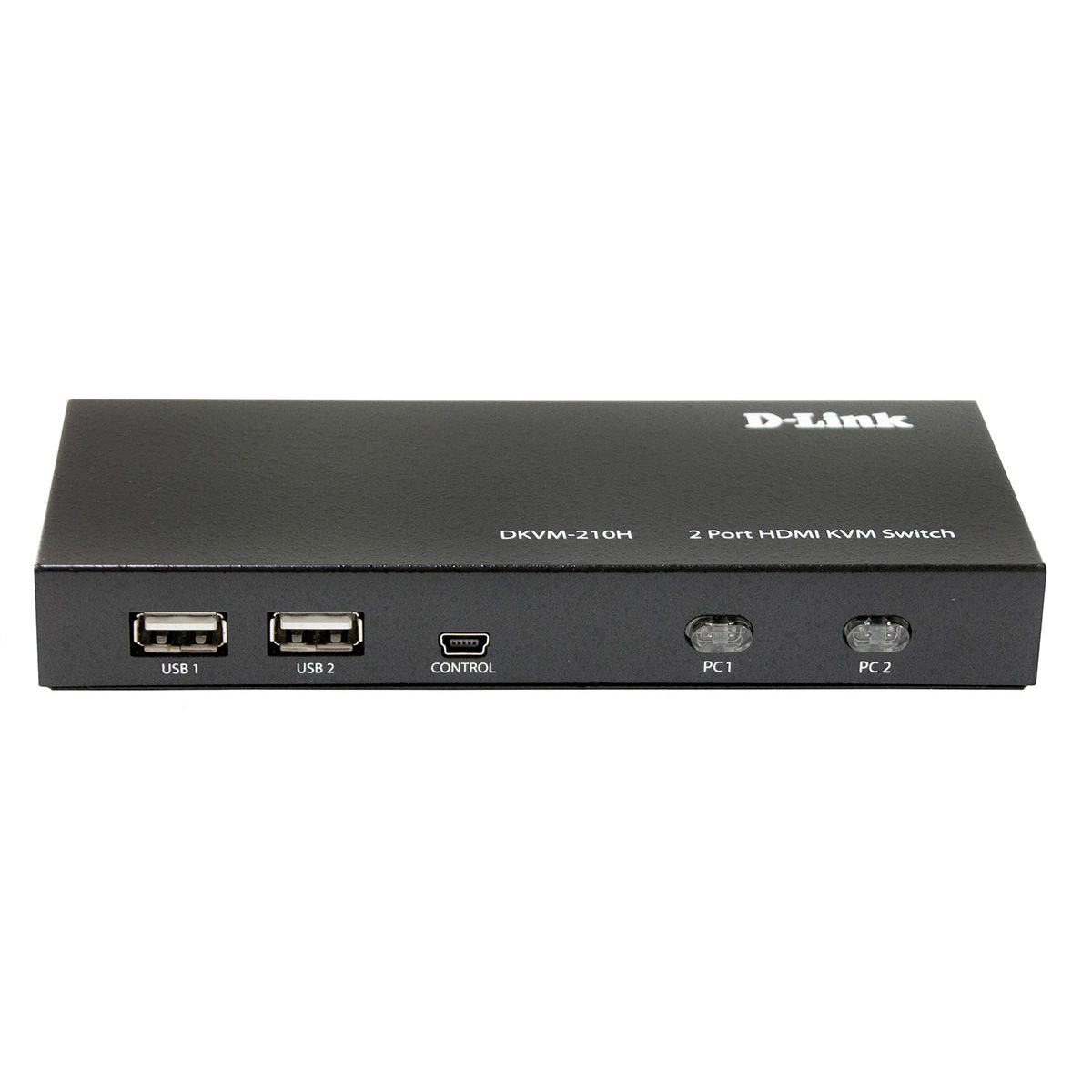 Переключатель консоли (KVM) D-Link DKVM-210H/A1A 2-портовый KVM-переключатель с портами HDMI и USB (453809)