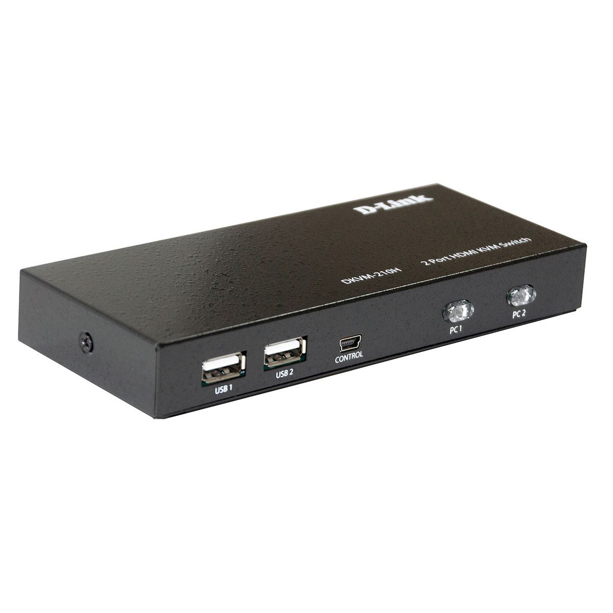Переключатель консоли (KVM) D-Link DKVM-210H/A1A 2-портовый KVM-переключатель с портами HDMI и USB (453809)