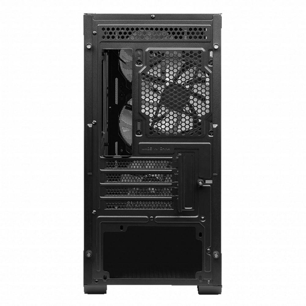 Корпус MSI MAG FORGE M100R Mini-Tower, MATX, 1xUSB 3.0, 2xUSB 2.0, 4x120mm ARGB Fan, ARGB Control Board, Tempered Glass Window, Brown Box (932220)