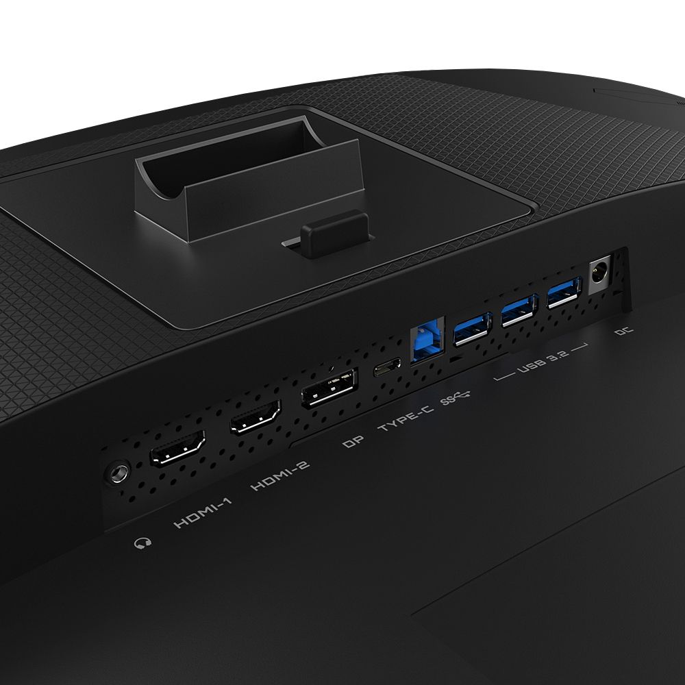 Монитор Gigabyte 31.5" M32UC-EK Gaming monitor Black (VA, 3840x2160, HDMI+HDMI+DP, 1 ms, 178°/178°, 350 cd/m, 3000:1, 2xUSB3.0, USB Type-C, 144Hz, MM, Curved) (20VM0-M32UCBA-1EKR) (830823)