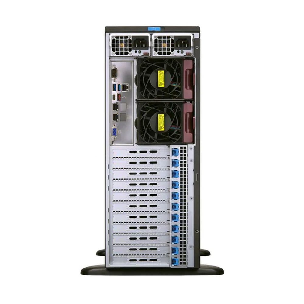 Сервер SuperMicro SYS-740GP-TNRT 4GPU SPEC : 2x Intel 4310,2 x SK 32G 3200MHz,1x Micron 480G SSD (424016)