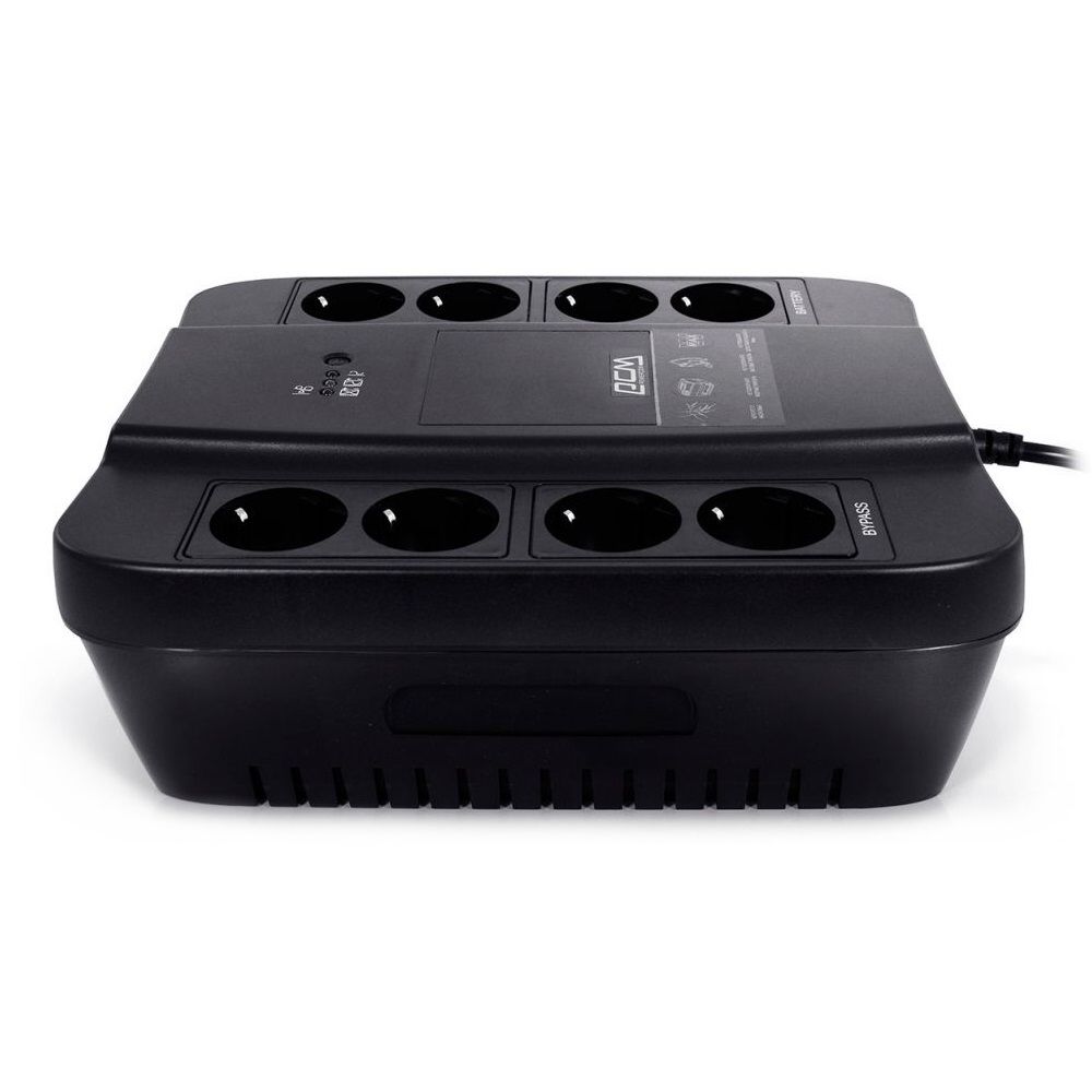 Источник бесперебойного питания POWERCOM ИБП Powercom Spider SPD-850N 510W/850VA black SPD-850N (033932)