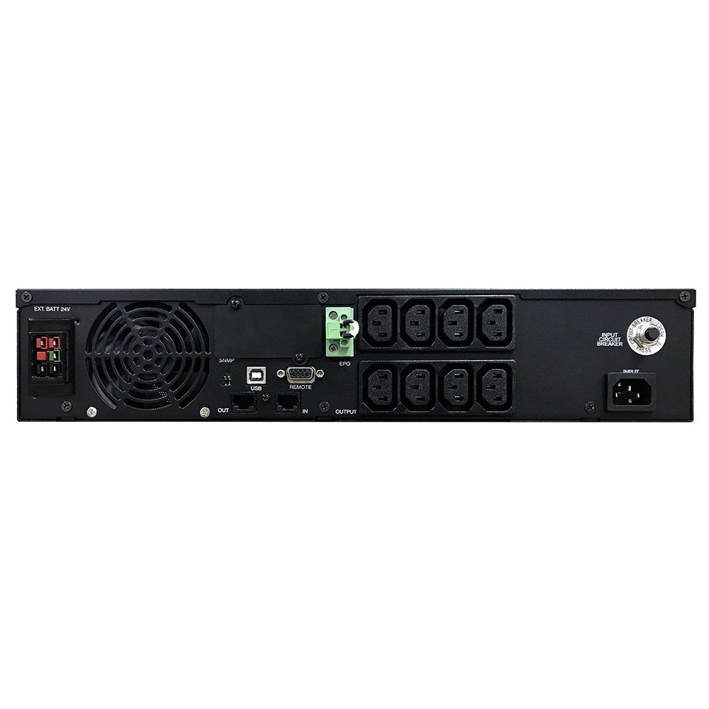Источник бесперебойного питания Powercom SRT-1000A LCD Line-interactive 900W/1000VA (037417) (035864)