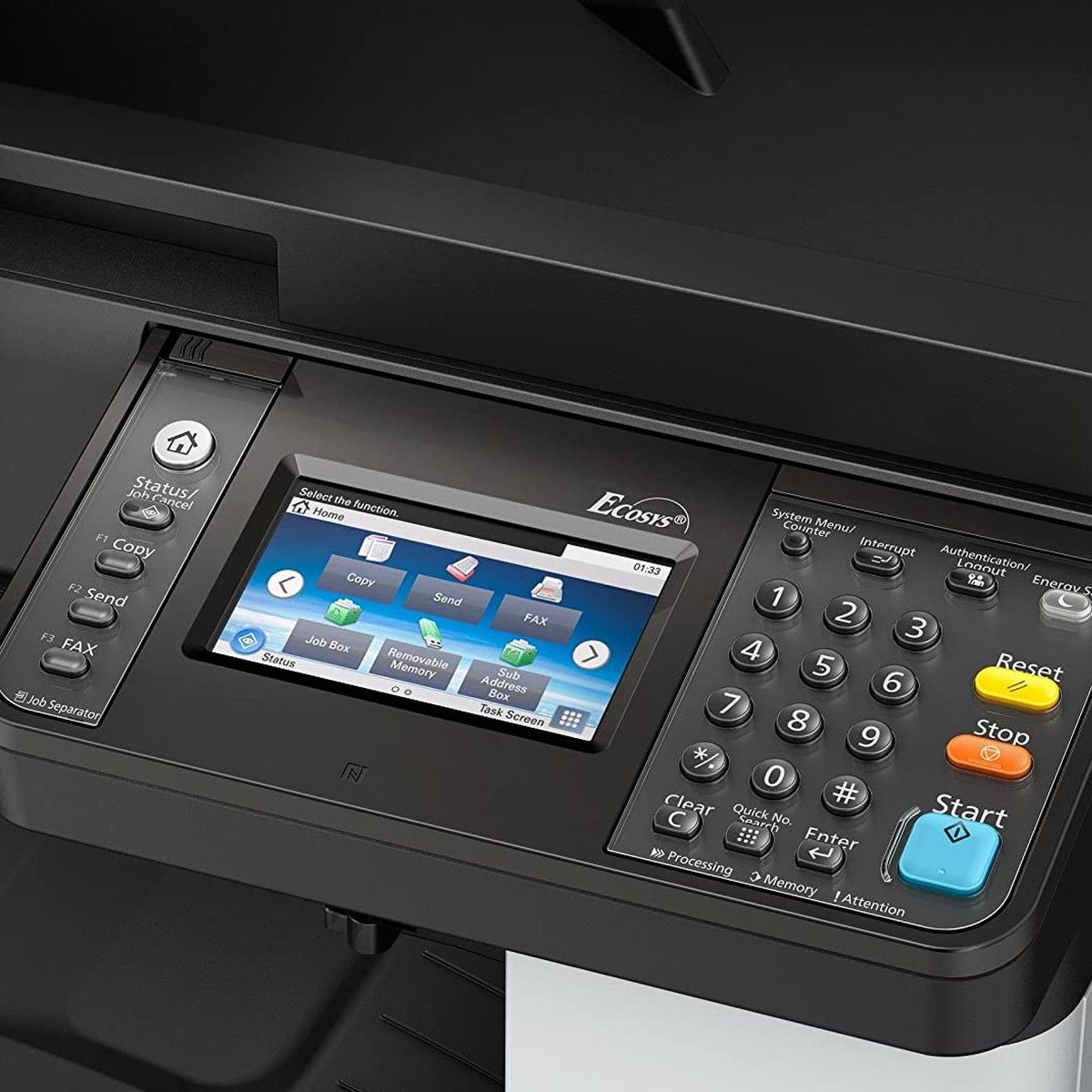 МФУ Kyocera M8130cidn (цветное лазерное P/C/S, A3, 30/15(A4/A3) стр/мин, 1200x1200 dpi, 1,5 Гб, USB 2.0, Network, HyPAS, лоток 500 л., Duplex, автопод., старт.тонер 3000/1500(BK/CMY) (046609)