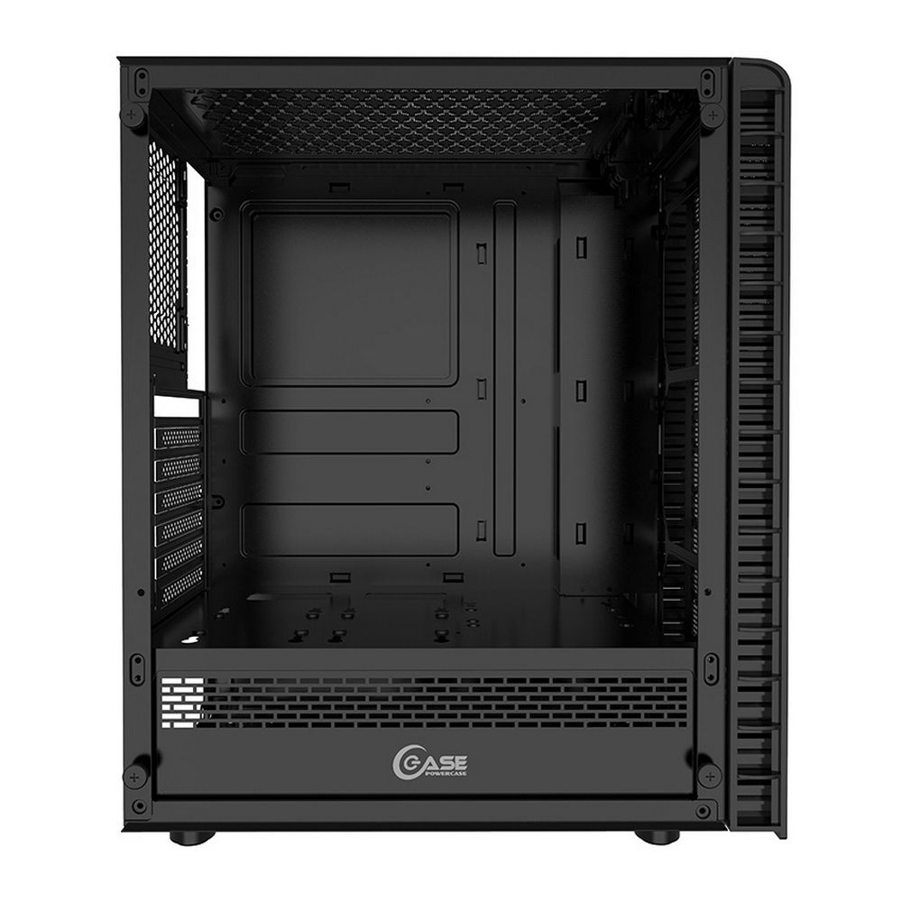 Корпус Powercase Mistral Z4С Mesh LED, Tempered Glass, 4x 120mm 5-color fan, чёрный, ATX (CMIZ4C-L4) (202551)