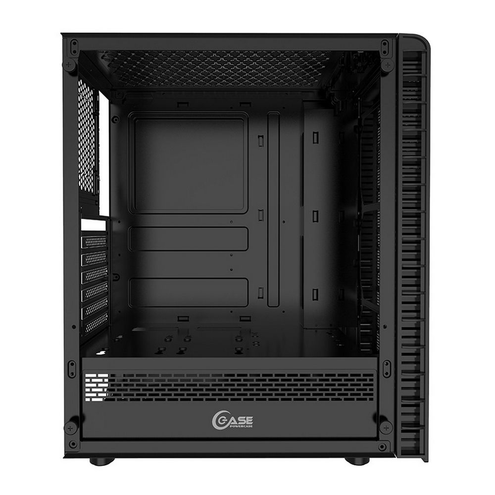 Корпус Powercase Mistral Z4С Mesh ARGB, Tempered Glass, 4x 120mm ARGB fan, fans controller & remote, чёрный, ATX (CMIZ4C-A4)