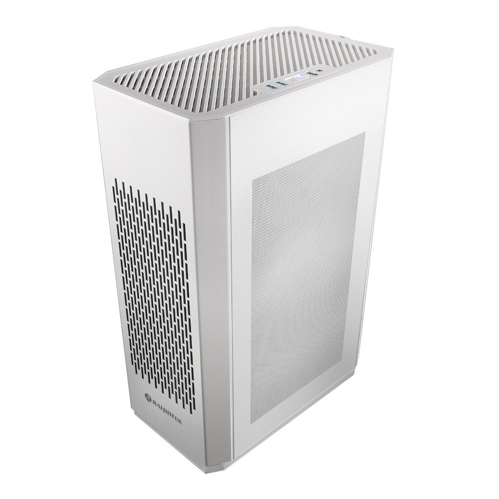 Корпус Raijintek OPHION ELITE WHITE 0R20B00221 Mini-ITX, for psu PS/2, SFX, USB3.0x2, Type Cx1, HD Audio x1