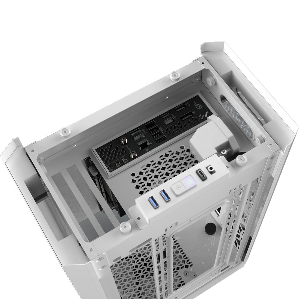 Корпус Raijintek OPHION ELITE WHITE 0R20B00221 Mini-ITX, for psu PS/2, SFX, USB3.0x2, Type Cx1, HD Audio x1
