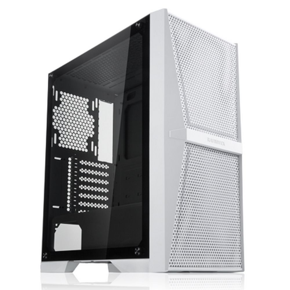 Корпус Raijintek SILENOS MS PRO WHITE 0R20B00207, ATX; M-ATX; Mini-ITX, USB3.0x2, Type Cx1, HD Audiox1
