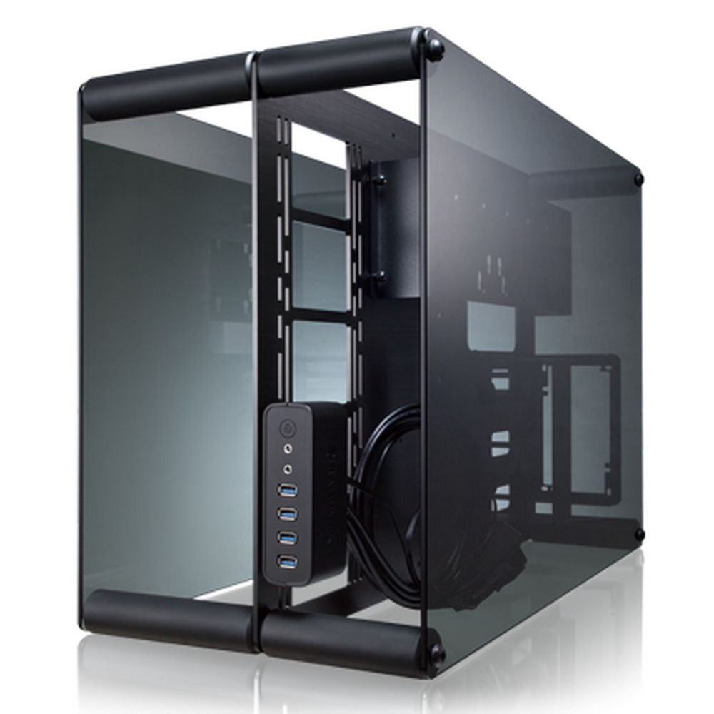 Корпус Raijintek PAEAN 0R200062, black, Aluminum, ATX/MICRO ATX/MINI ITX, USB3.0x4, HD Audiox1