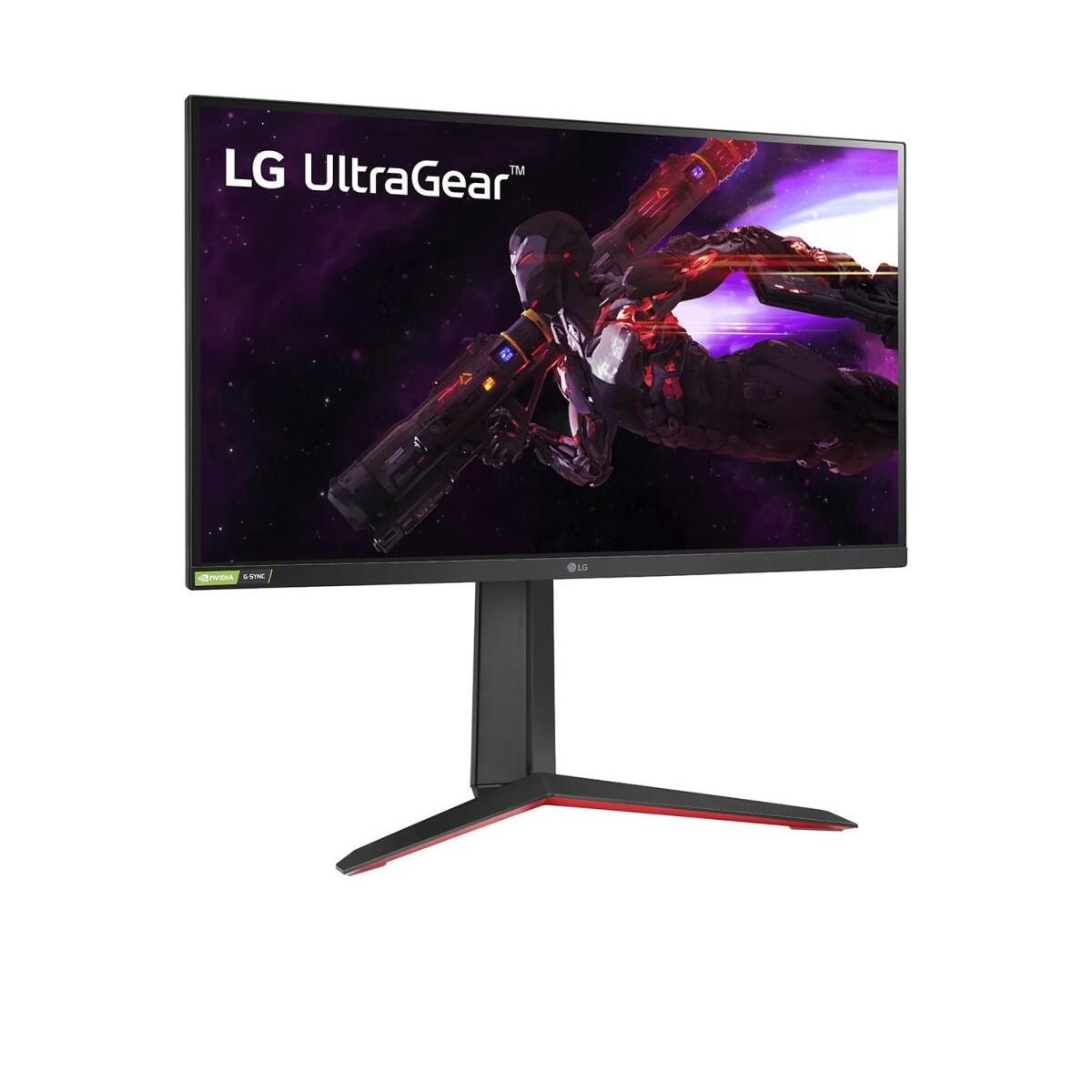 Монитор LG 27" 27GP850-B Black (IPS, 2560x1440, HDMI+HDMI+DP, 1 ms, 178°/178°, 400 cd/m, 1000:1, 165Hz, Pivot)