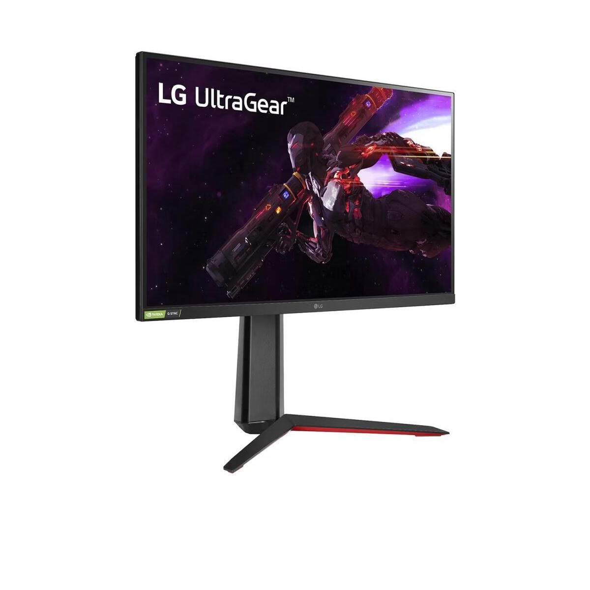 Монитор LG 27" 27GP850-B Black (IPS, 2560x1440, HDMI+HDMI+DP, 1 ms, 178°/178°, 400 cd/m, 1000:1, 165Hz, Pivot)