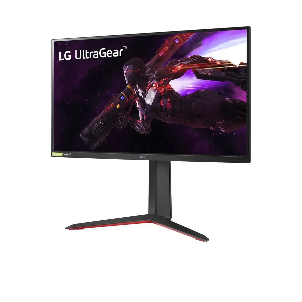 Монитор LG 27" 27GP850-B Black (IPS, 2560x1440, HDMI+HDMI+DP, 1 ms, 178°/178°, 400 cd/m, 1000:1, 165Hz, Pivot)