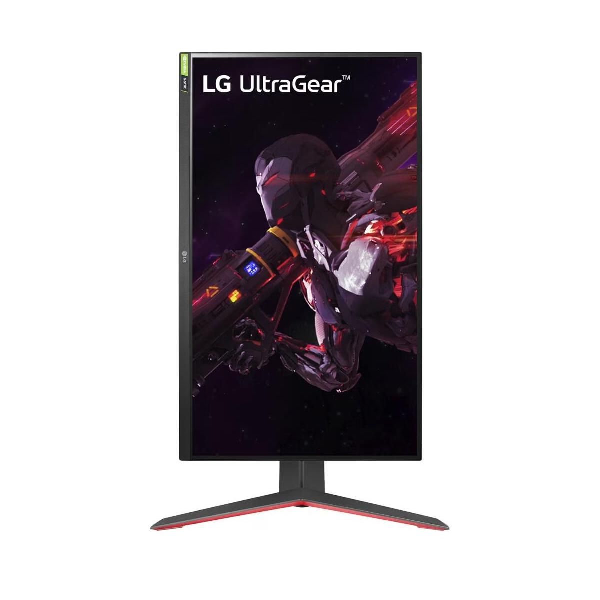 Монитор LG 27" 27GP850-B Black (IPS, 2560x1440, HDMI+HDMI+DP, 1 ms, 178°/178°, 400 cd/m, 1000:1, 165Hz, Pivot)
