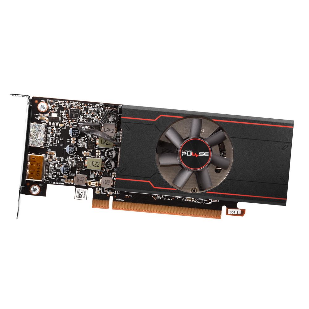 Видеокарта Sapphire RX6400 PULSE 4GB GDDR6 64bit HDMI DP Low Profile (11315-01-20G) (292802)