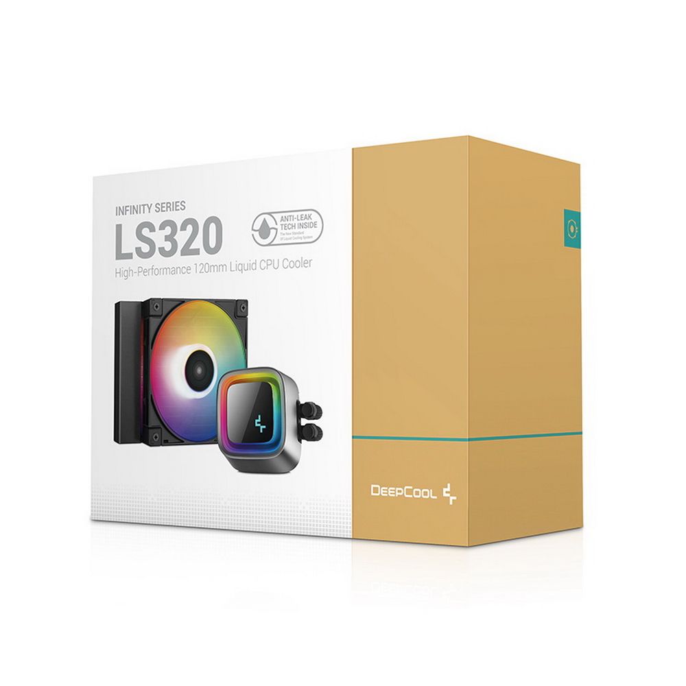 Жидкостная система охлаждения Deepcool LS320 R-LS320-BKAMMT-G-1 120mm, Intel LGA2066/2011-v3/2011/1700/1200/1151/1150/1155, AMD sTRX4/sTR4/AM5/AM4 (727491)