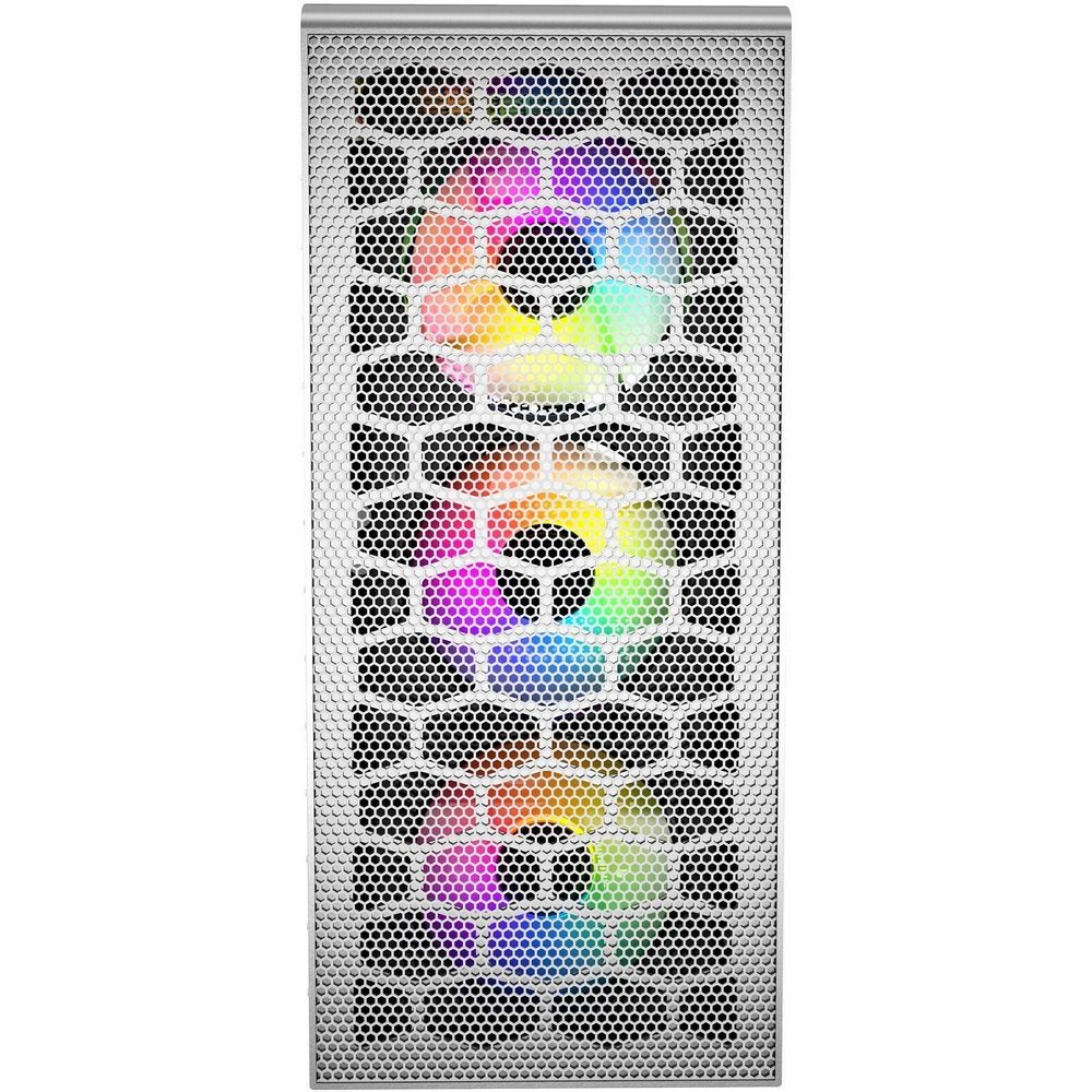 Корпус Powercase Mistral Z4С White, Tempered Glass, Mesh, 4x 120mm 5-color LED fan, белый, ATX (CMIZ4CW-L4) (202803)