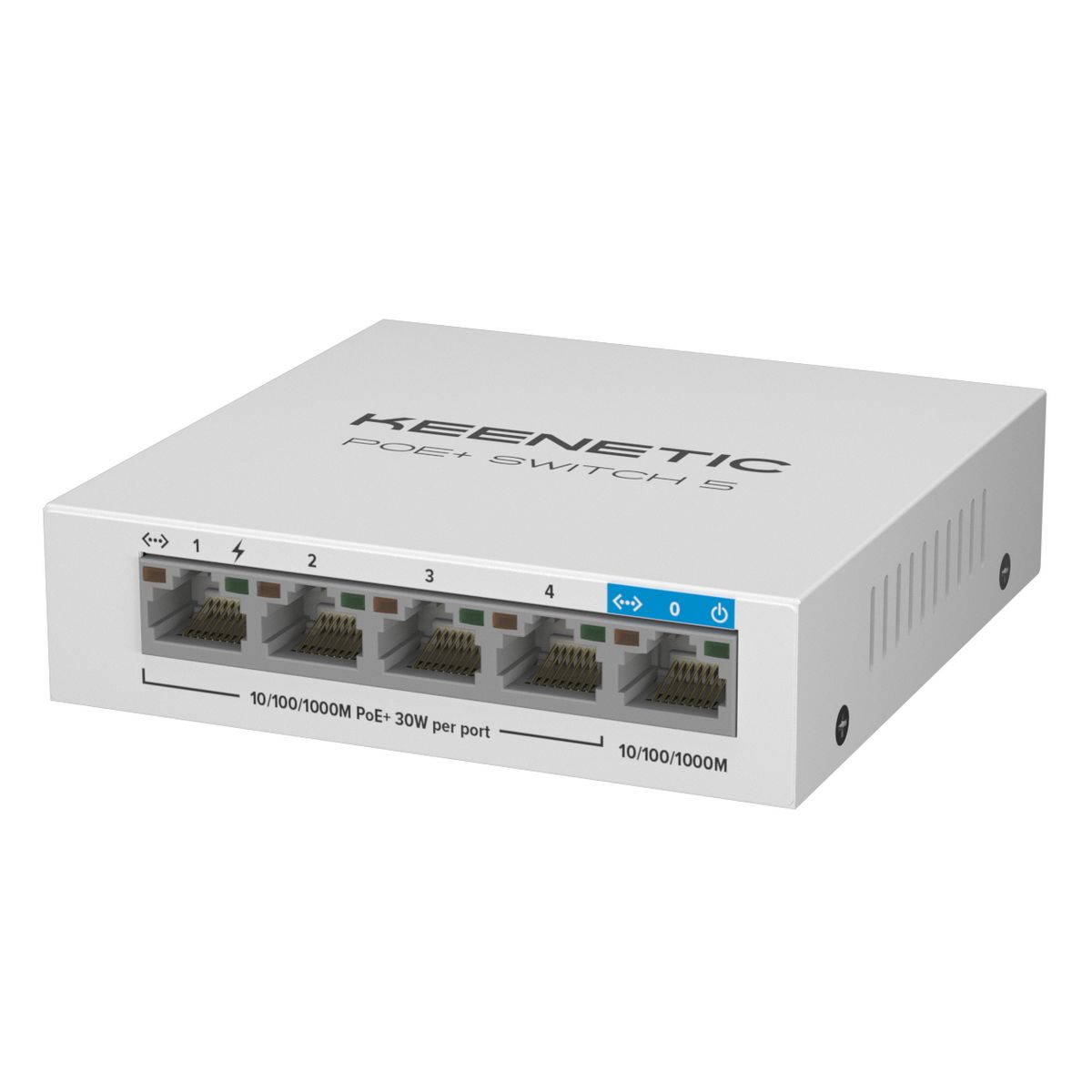 KN-4610 - PoE коммутатор Keenetic PoE+ Switch 5 (KN-4610)