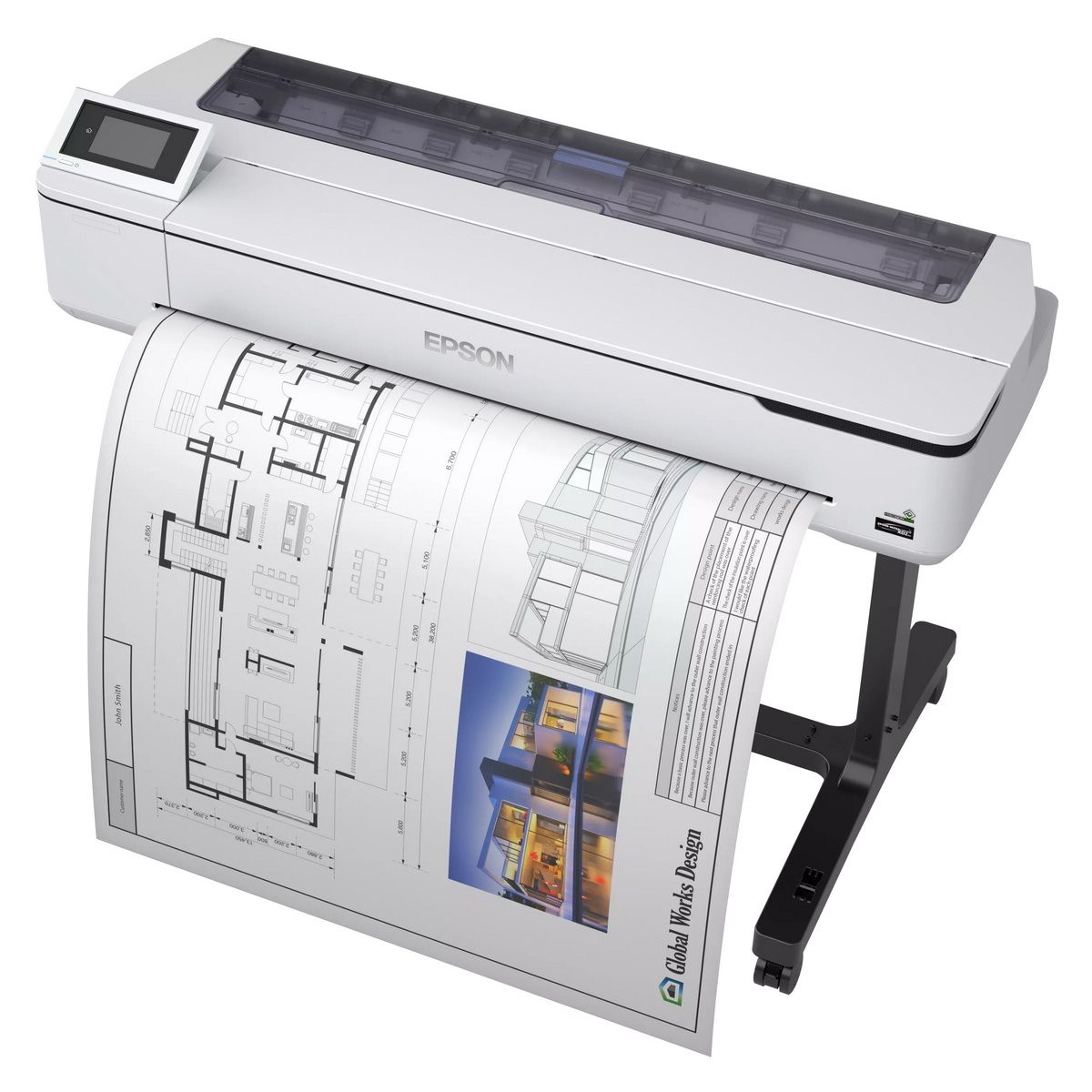 Плоттер струйный Epson SureColor SC-T5100 (A0; 36 (914 мм); 4-цветная струйная печать; 2400 x 1200; 31 сек А1; USB; LAN; Wifi)