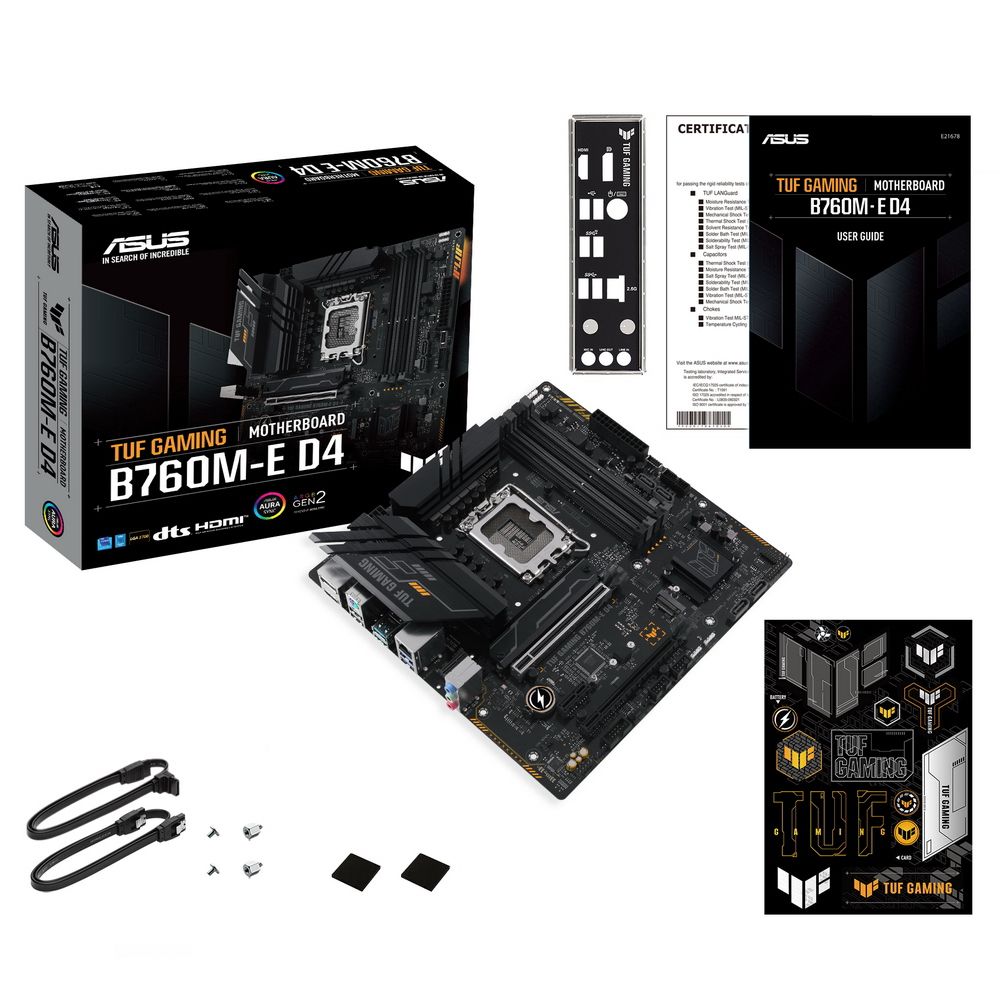 Материнская плата ASUS TUF GAMING B760M-E D4 90MB1E90-M0EAY0