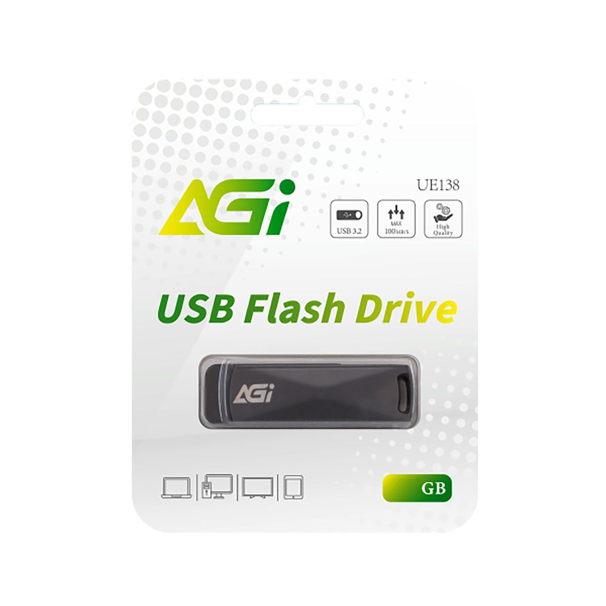 USB накопитель AGI 512GB USB 2.0 AGI512G32UE138 black