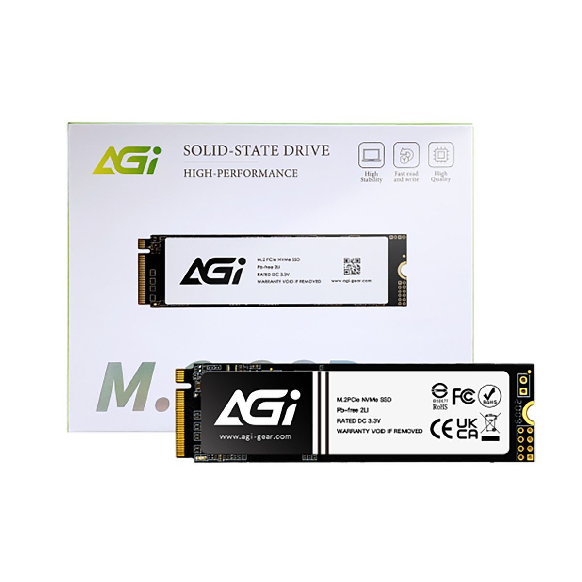 Твердотельный накопитель SSD AGI 2ТБ M.2 2280 AGI2T0GIMAI298 PCIe 3.0 x4