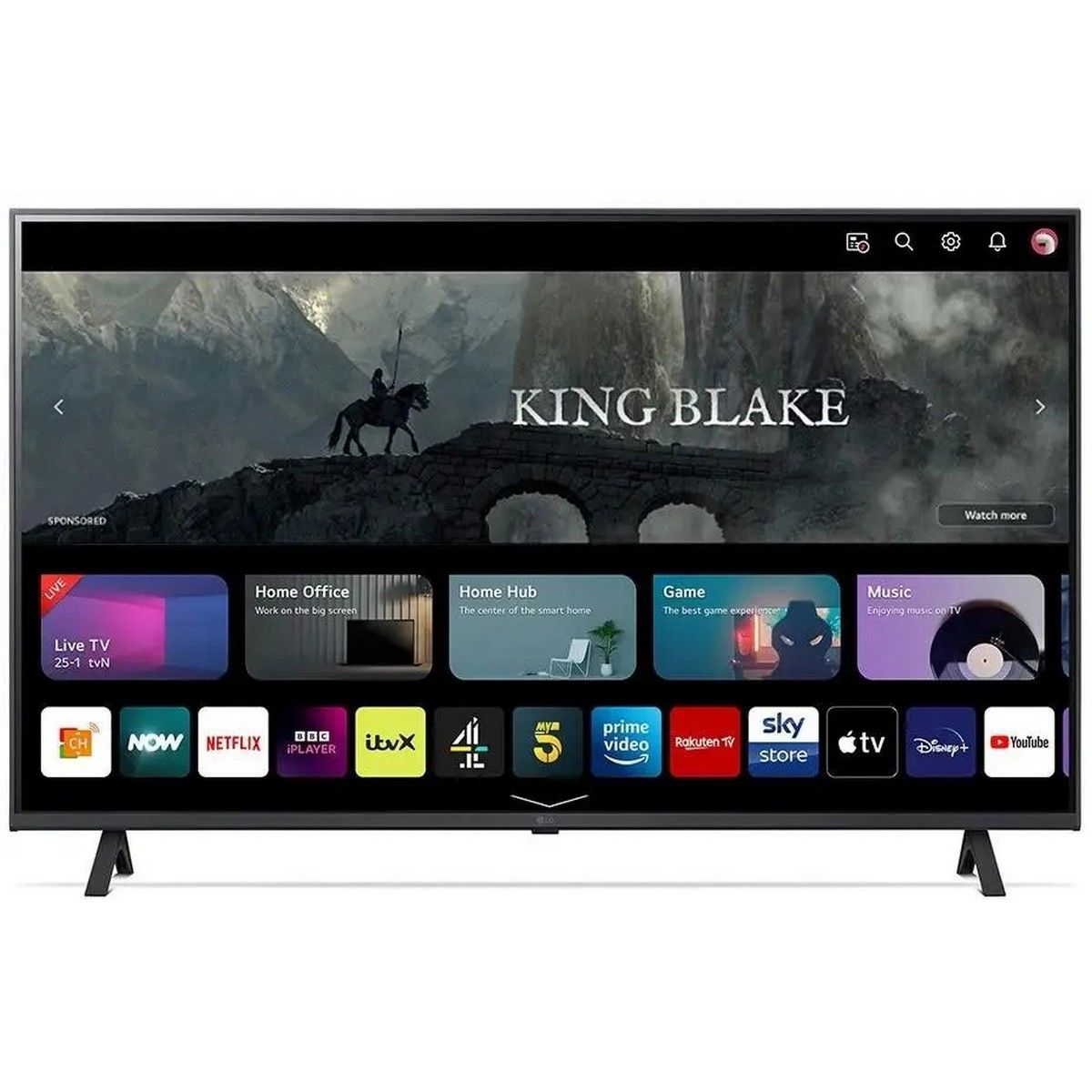 43" Телевизор LED LG 43UR78006LK.ARUB