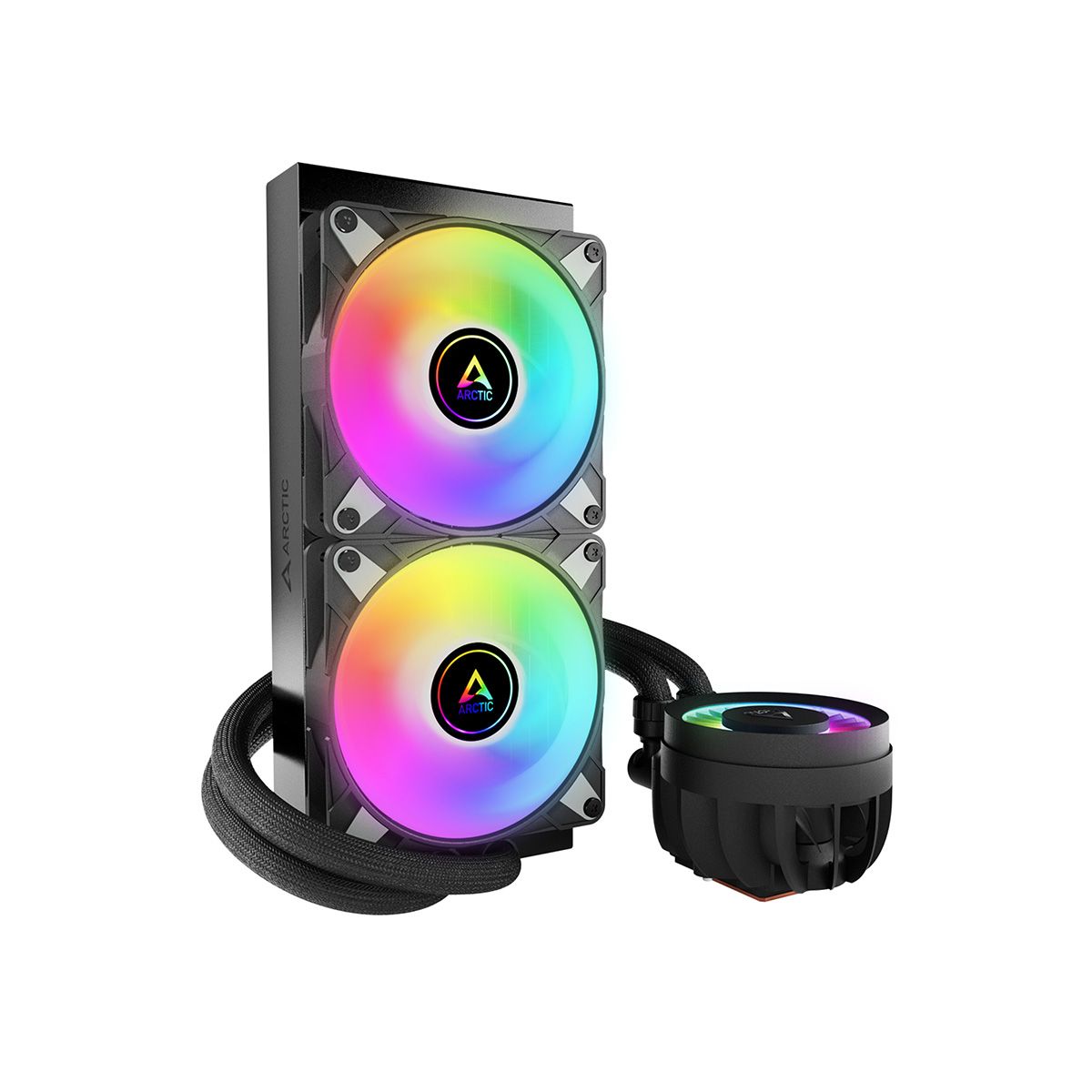 Жидкостная система охлаждения Arctic Cooling Arctic Liquid Freezer III-240 A-RGB Black Multi Compatible All-In-One CPU Water Cooler (ACFRE00142A)