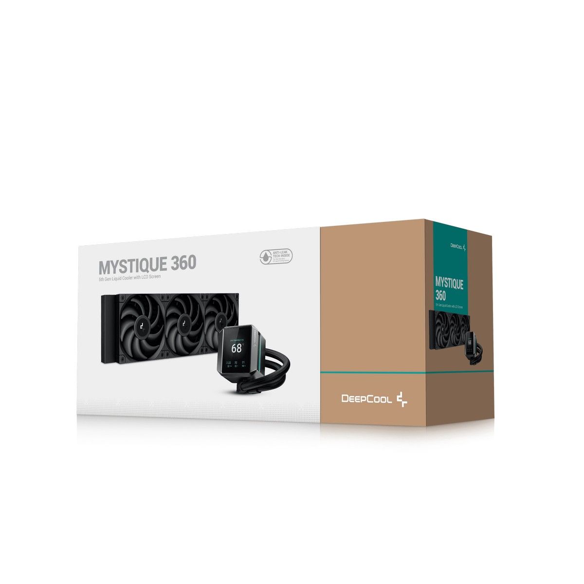 Водяное охлаждение Deepcool MYSTIQUE 360 R-LX750-BKDSNMP-G-1