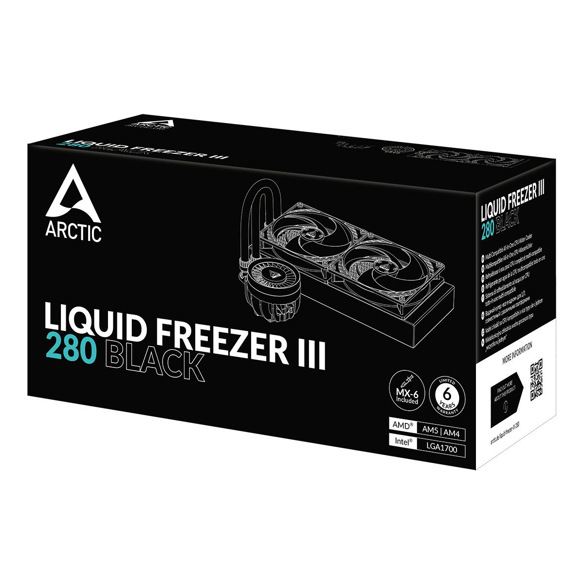 Жидкостная система охлаждения Arctic Cooling Arctic Liquid Freezer III-280 Multi Compatible All-In-One CPU Water Cooler (ACFRE00135A)