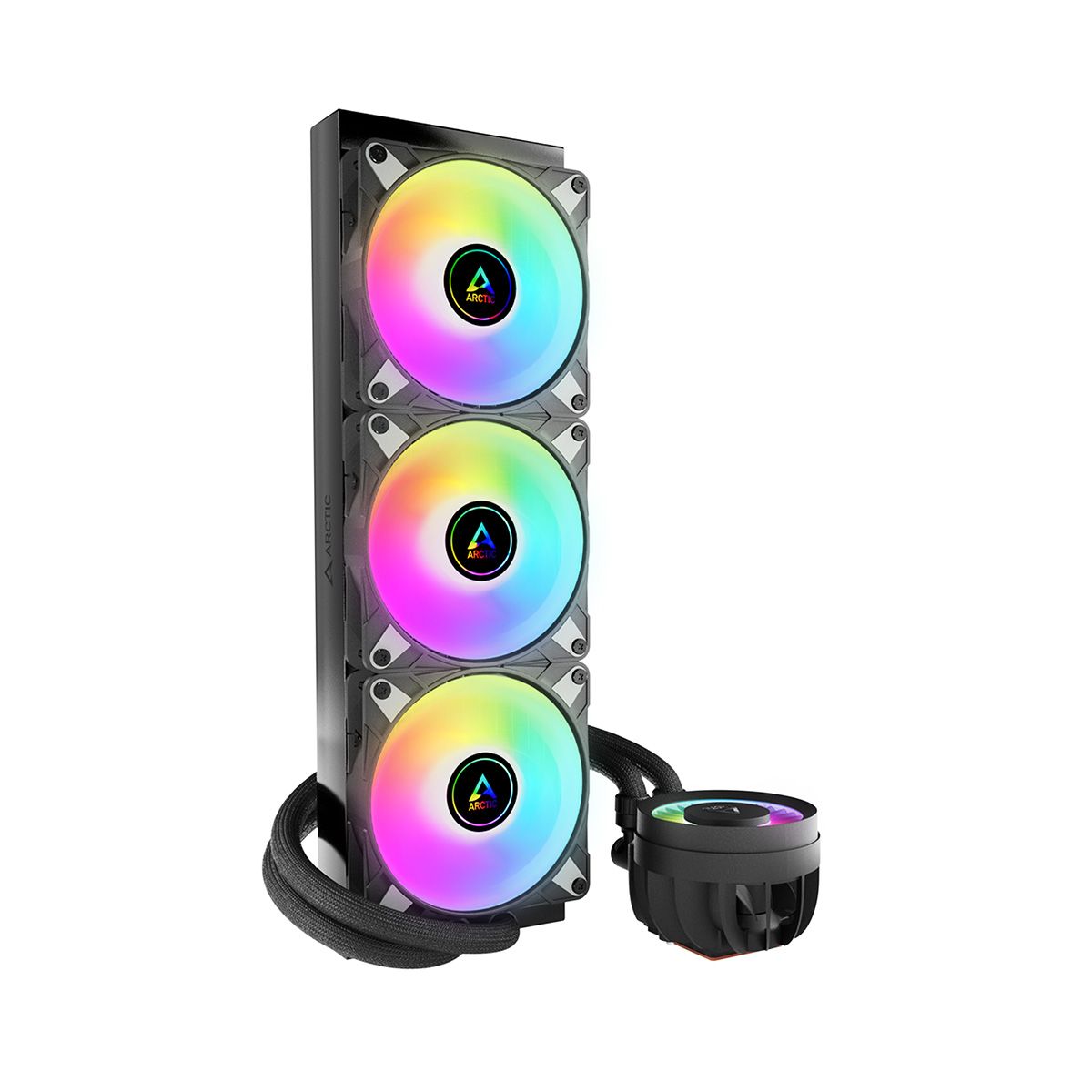 Жидкостная система охлаждения Arctic Cooling Arctic Liquid Freezer III-360 A-RGB Black Multi Compatible All-In-One CPU Water Cooler (ACFRE00144A)